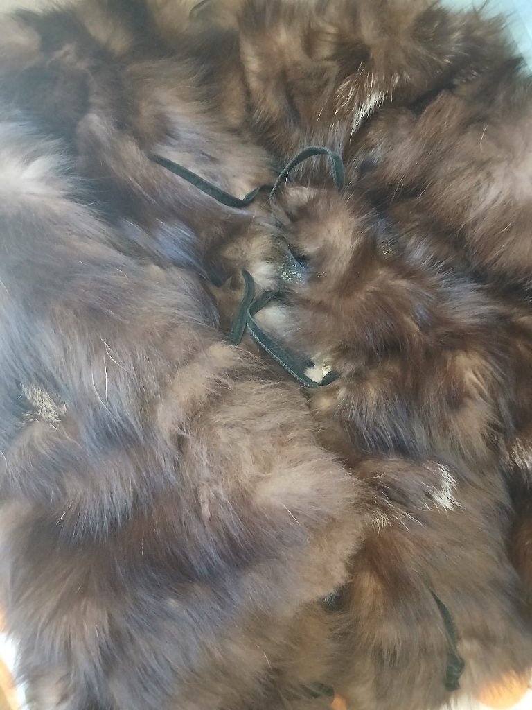 Bruine pelsmantel, Kleding | Dames, ANDERE, Bruin, Maat 42/44 (L), Ophalen of Verzenden