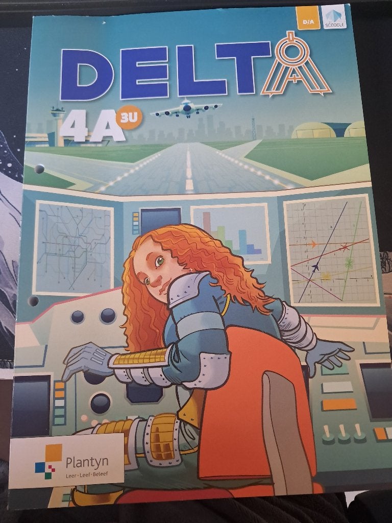 Delta A4 3U (D/A) - Plantyn - Gloednieuw leerboek, Ophalen of Verzenden