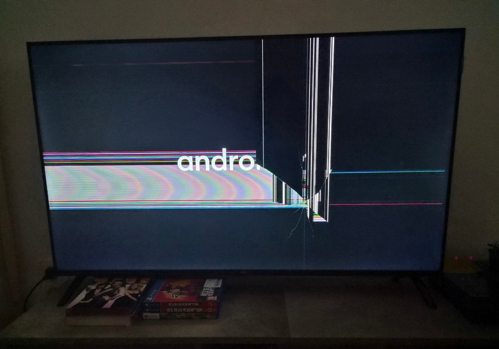 tv led 43" TCL, Enlèvement, Utilisé