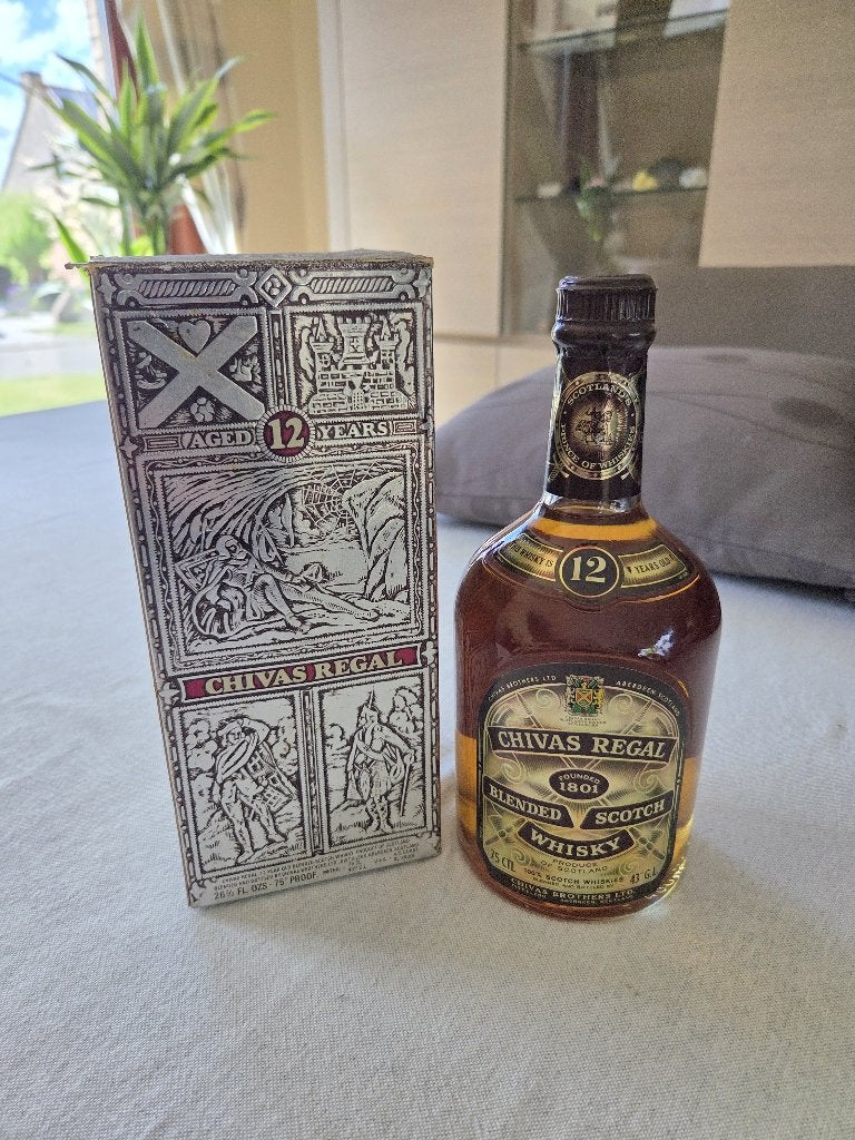 Wiskey Chivas Regal 12 jaar oud certificate 12.9.1978, Verzamelen, Ophalen, Nieuw