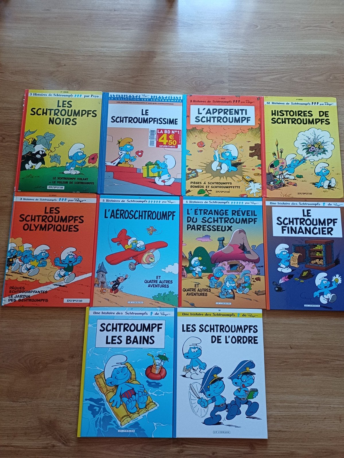 Bd les schtroumpfs, Livres, Plusieurs BD, Enlèvement ou Envoi, Peyo