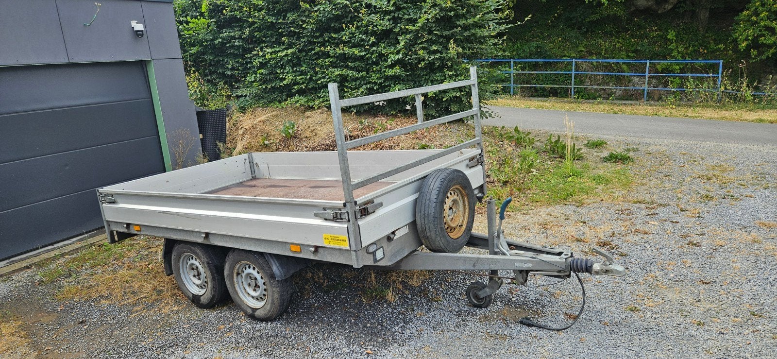 remorque freinée hapert 2.7t, Enlèvement, Utilisé