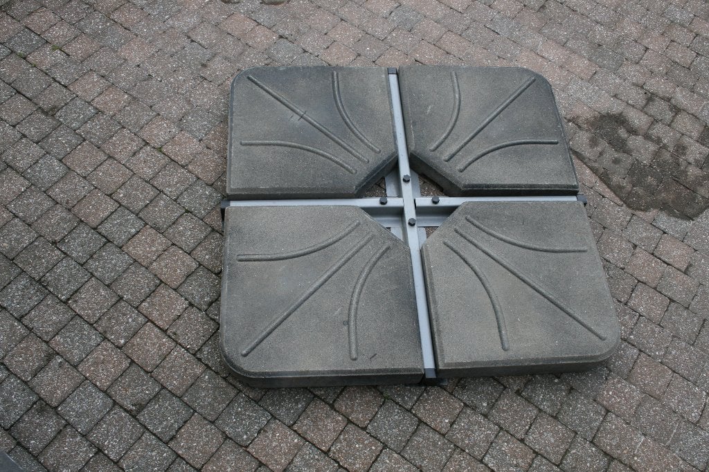 Parasol tegels / Parasolvoet / Zonnewering / Zweefparasol, Ophalen, Zo goed als nieuw, Parasolvoet
