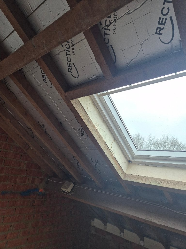 Dakramen velux, Ophalen, 80 tot 120 cm, Zo goed als nieuw, Dubbelglas