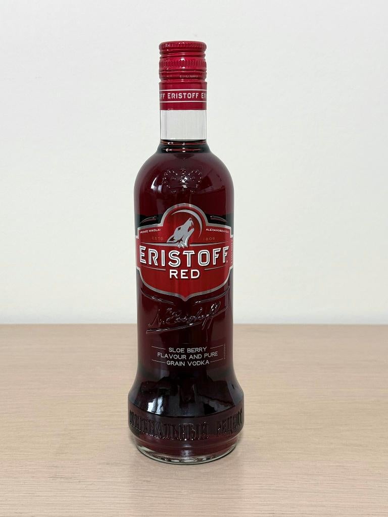 Eristoff Red / Sloe Berry Grain Vodka / 700 ml / Ongeopend, Verzamelen, Wijnen, Nieuw, Overige typen, Frankrijk, Vol, Ophalen of Verzenden