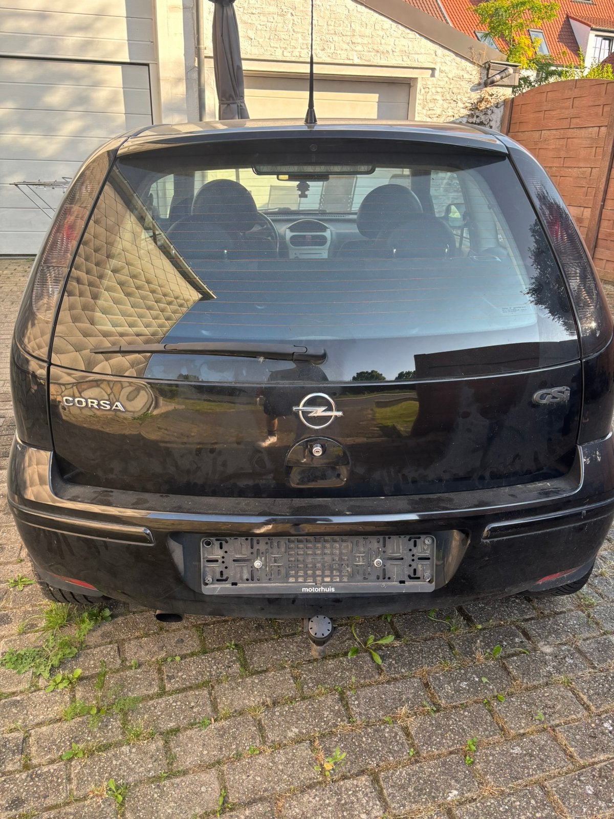 Opel corsa gsi, Auto's, Opel, Zwart, Handgeschakeld, 1400 cc, Particulier
