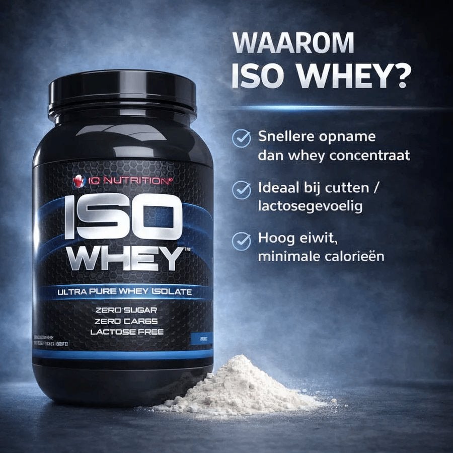 iso whey perfect voor na de training, Verzenden, Nieuw