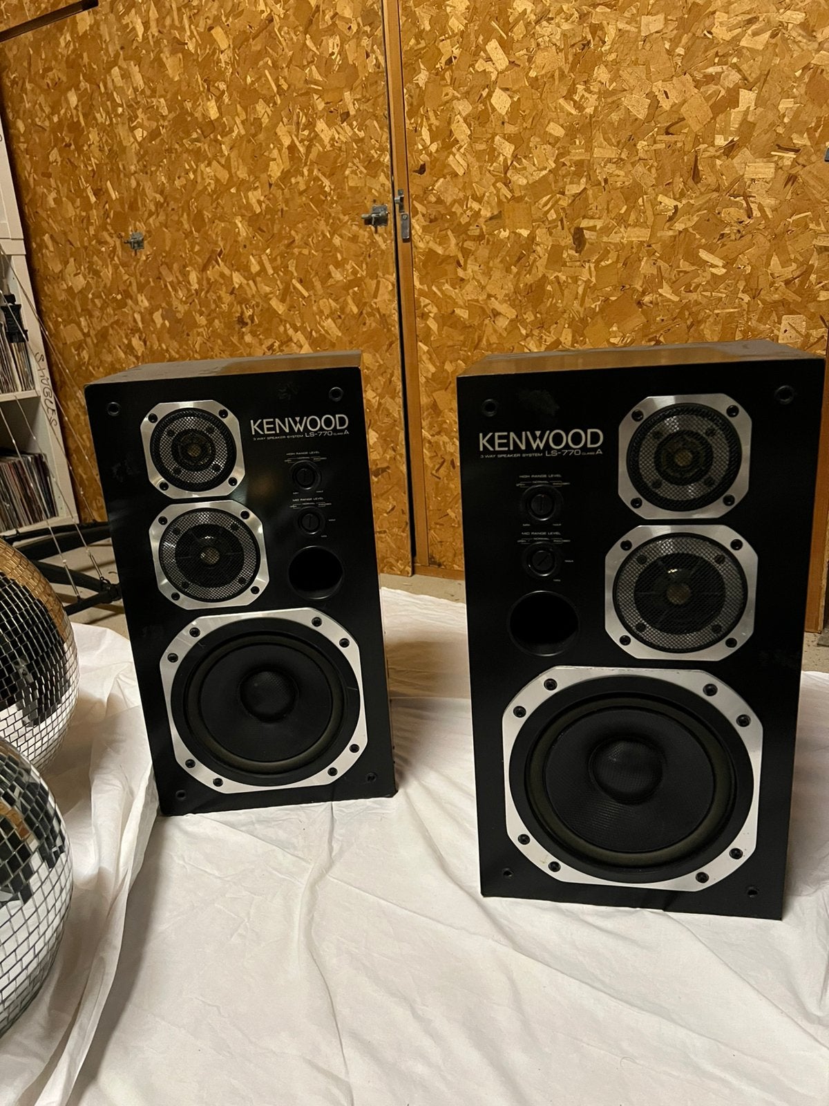 Kenwood speaker LS-770 Class A, TV, Hi-fi & Vidéo, Enceintes, Enlèvement, Comme neuf
