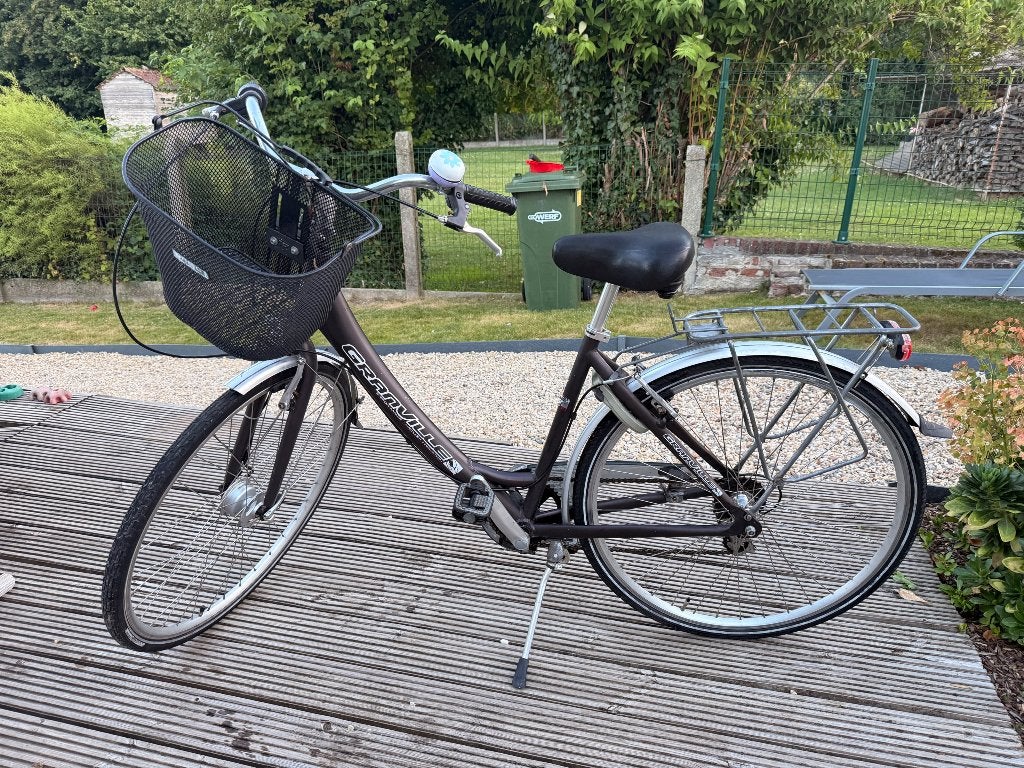 Granville Damesfiets maat S, Fietsen en Brommers, Gebruikt, Velgrem, 47 tot 50 cm, Versnellingen