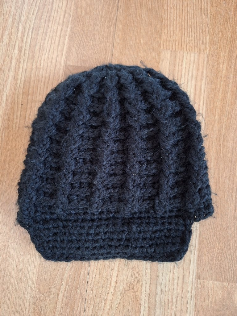 nieuw zwarte muts, Vêtements | Femmes, Bonnets, Écharpes & Gants, Enlèvement ou Envoi, Neuf, Bonnet