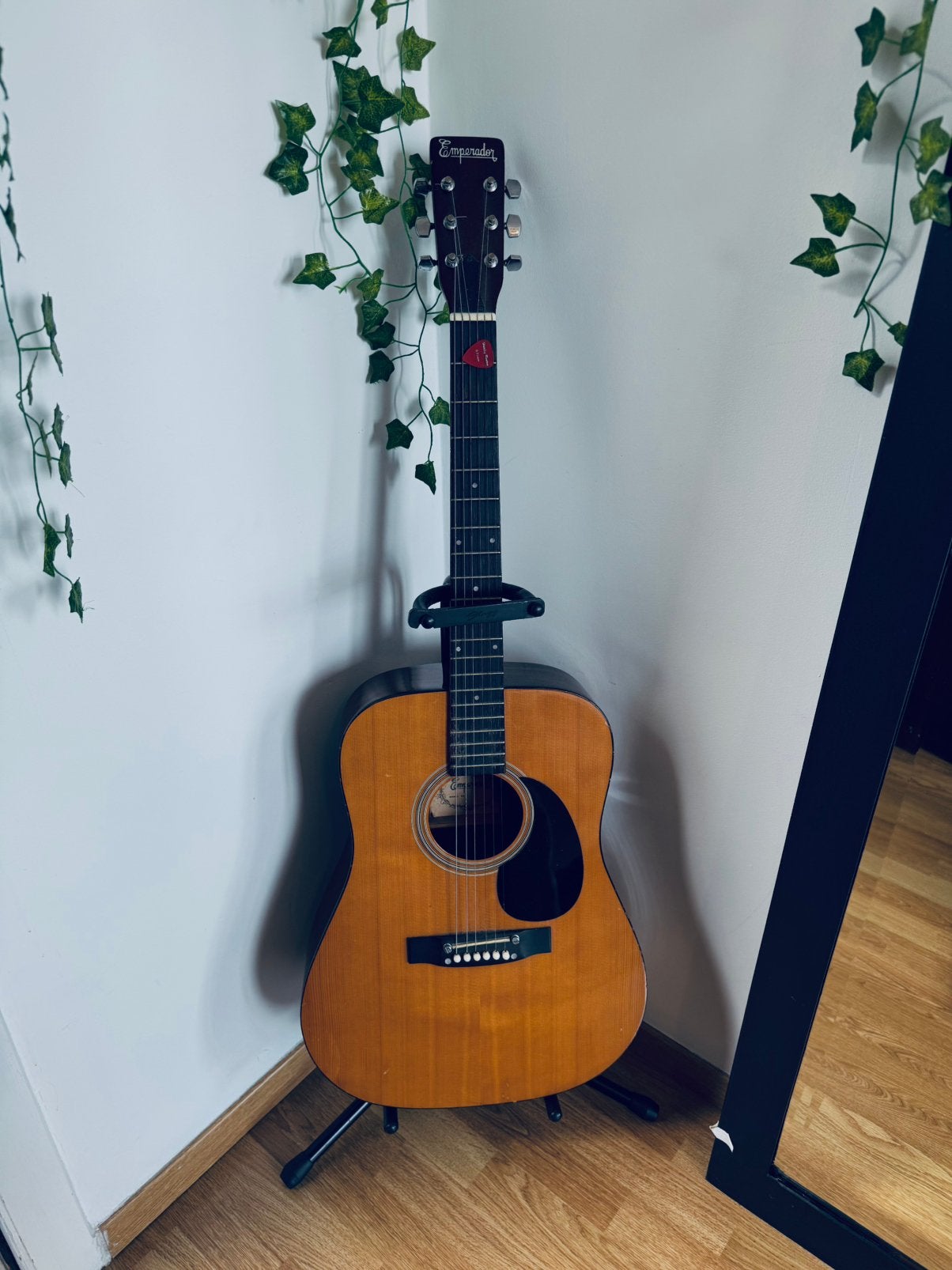 Emperador Western gitaar - Vintage model uit Korea, Musique & Instruments, Instruments à corde | Guitares | Acoustiques, Enlèvement ou Envoi