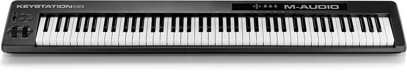 M-AUDIO KEYSTATION 88 - amper gebruikt, Muziek en Instrumenten, Keyboards, Ophalen, Zo goed als nieuw, Midi-aansluiting