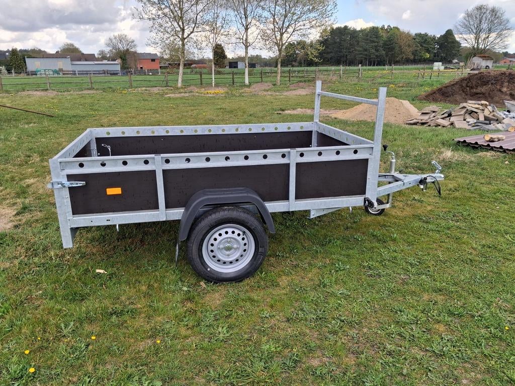 Aanhanger VDM enkelasser 2,25 x 1.32 NIEUW, Auto diversen, Aanhangers en Bagagewagens, Ophalen