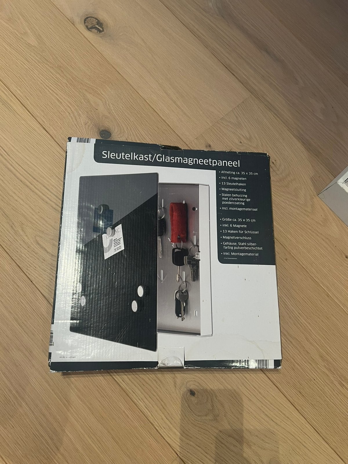 Sleutelkast met magnetisch bord, Ophalen, Nieuw