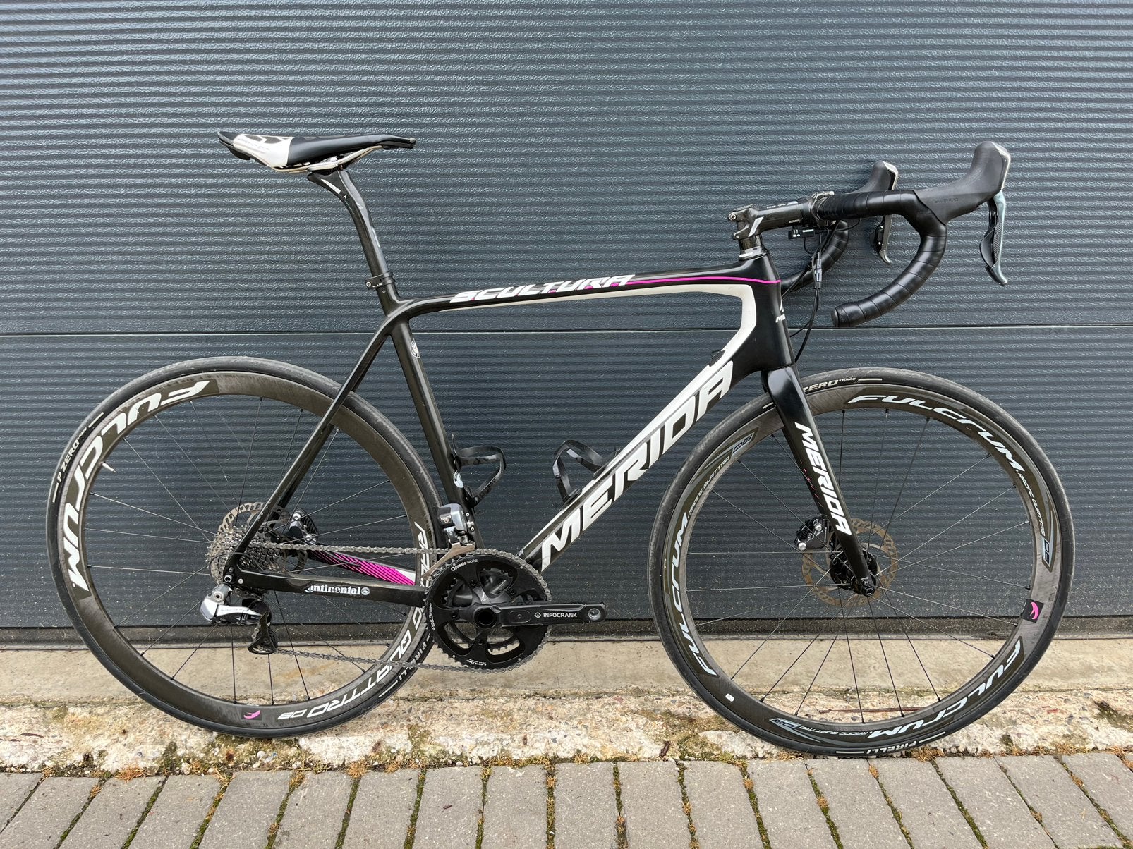 Merida Scultura Carbon - Dura-Ace Di2, Autres marques, Enlèvement, Utilisé, Frein à disque