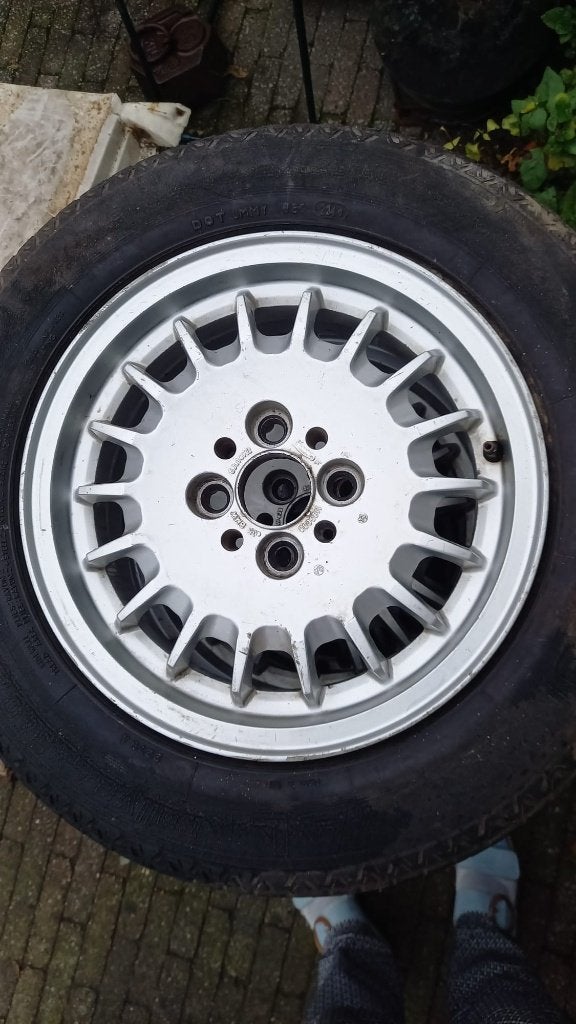 Jantes en alliage de 14 inch d'origine BMW E30 « Bottle Cap , Autos : Pièces & Accessoires, Enlèvement, 14 pouces, Jante(s)