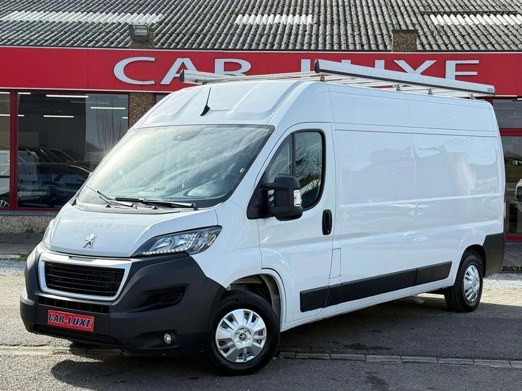 Peugeot Boxer 2.2 HDI 140CV L3 H2 UTILITAIRE CAMERA TVA DEDU, Auto's, Stof, Gebruikt, 4 cilinders, Wit