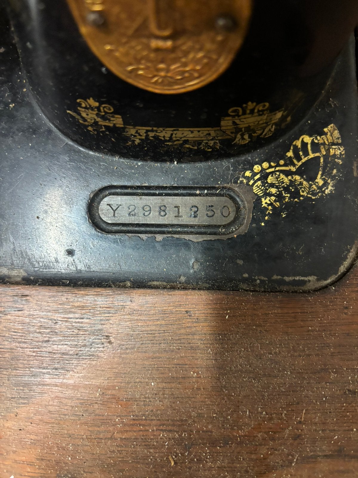 Vintage naaimachine SINGER 100 jaar oud, Ophalen