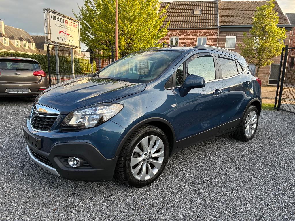 Opel Mokka Cosmo 1.4 turbo 140pk AC NAVI LEDER CAMERA !!!, Auto's, 1360 cc, Euro 6, Leder, Bedrijf
