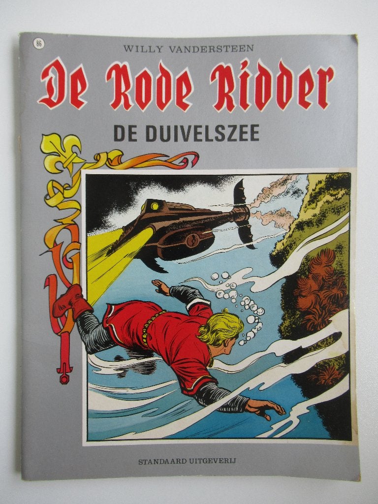 de rode ridder...nr.86....de duivelszee, Ophalen of Verzenden, Gelezen