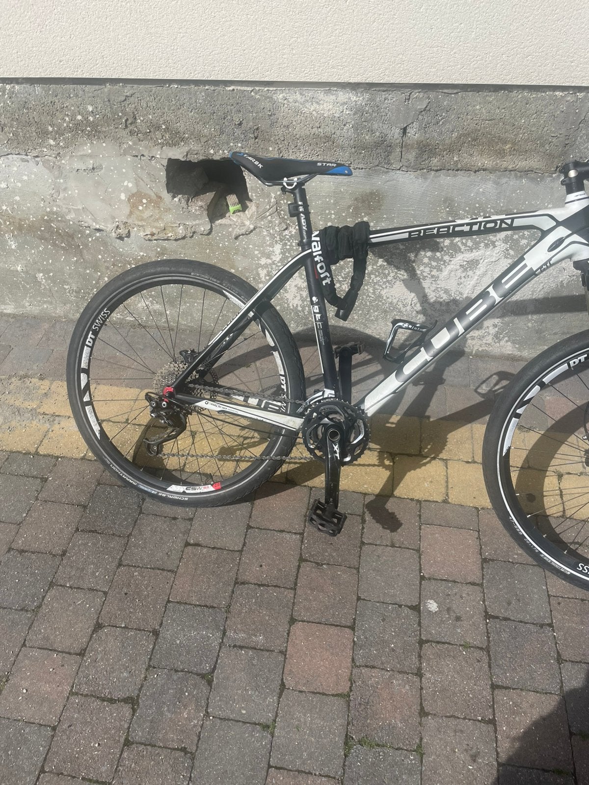 Cube carbon mtb met wegbanden snel mogelijk weg, Fietsen en Brommers, 57 cm of meer, Hardtail, Heren, Zo goed als nieuw
