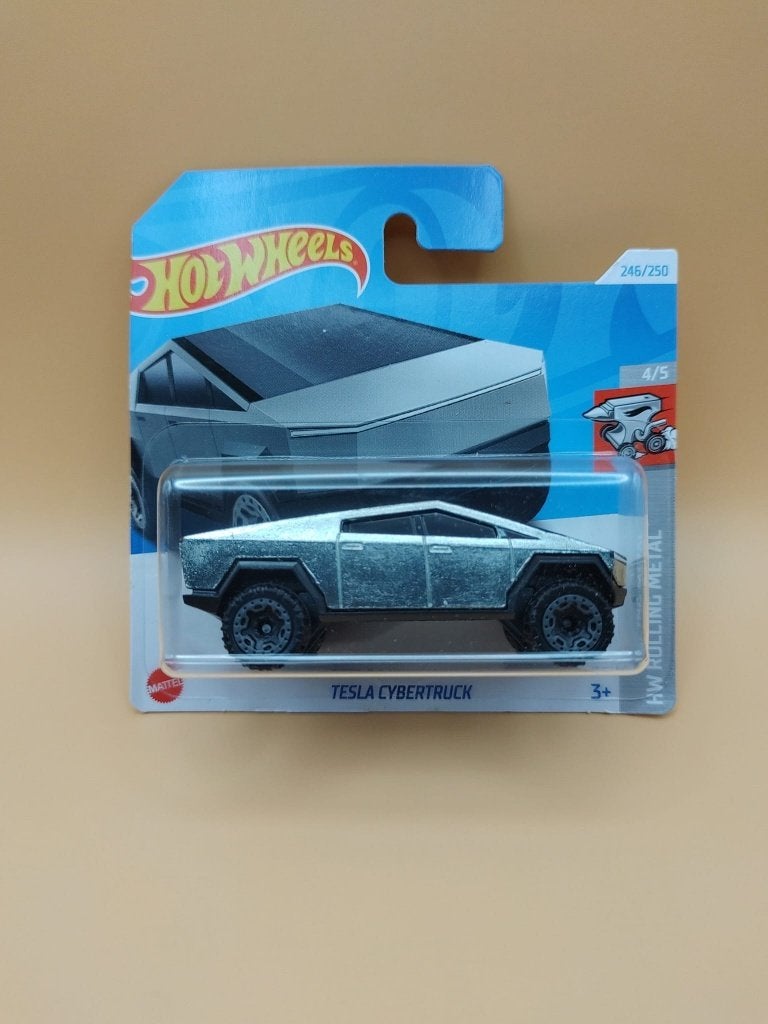 Hot Wheels Tesla Cybertruck HW Rolling Metal, 5 avril 2024, Enlèvement ou Envoi, Neuf, Voiture