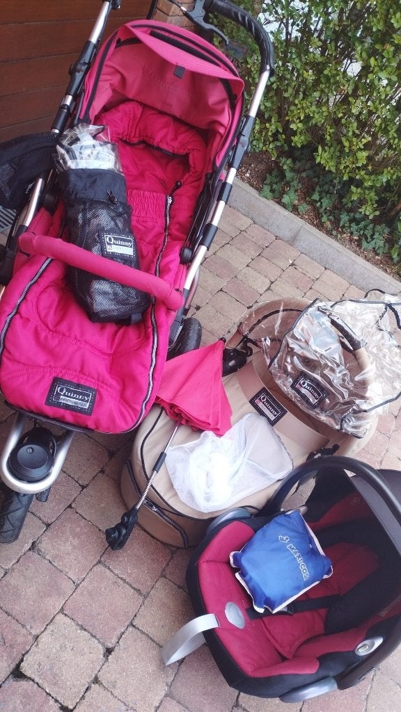 POUSSETTE SPORT 3 EN 1 QUINNY, Enfants & Bébés, Poussette combi, Avec nacelle, Quinny, Enlèvement