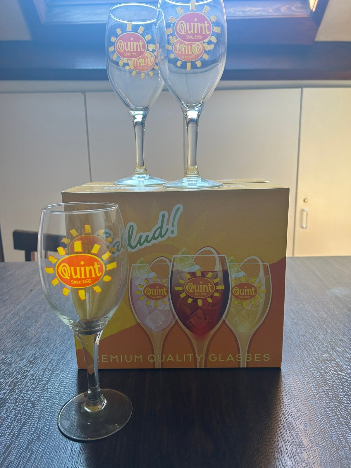 Glazen, Verzamelen, Glas en Drinkglazen, Ophalen, Zo goed als nieuw, Frisdrankglas