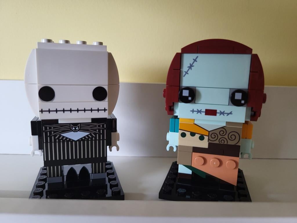 Lego 41630 Jack & Sally, the Nightmare before Christmas, Compleet, BrickHeadz, Lego, Ophalen of Verzenden