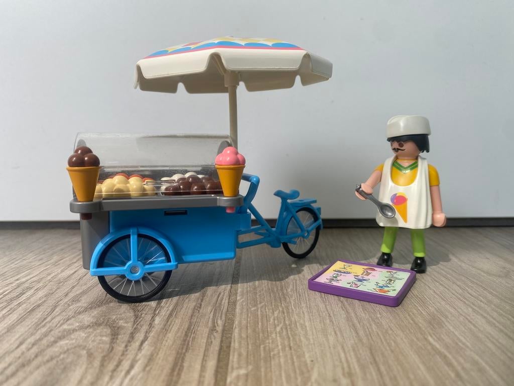 Playmobil ijskar mannetje 7492, Ophalen of Verzenden, Zo goed als nieuw