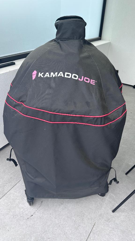 Kamado Joe Big Joe III, Tuin en Terras, Houtskoolbarbecues, Ophalen, Zo goed als nieuw, Met accessoires