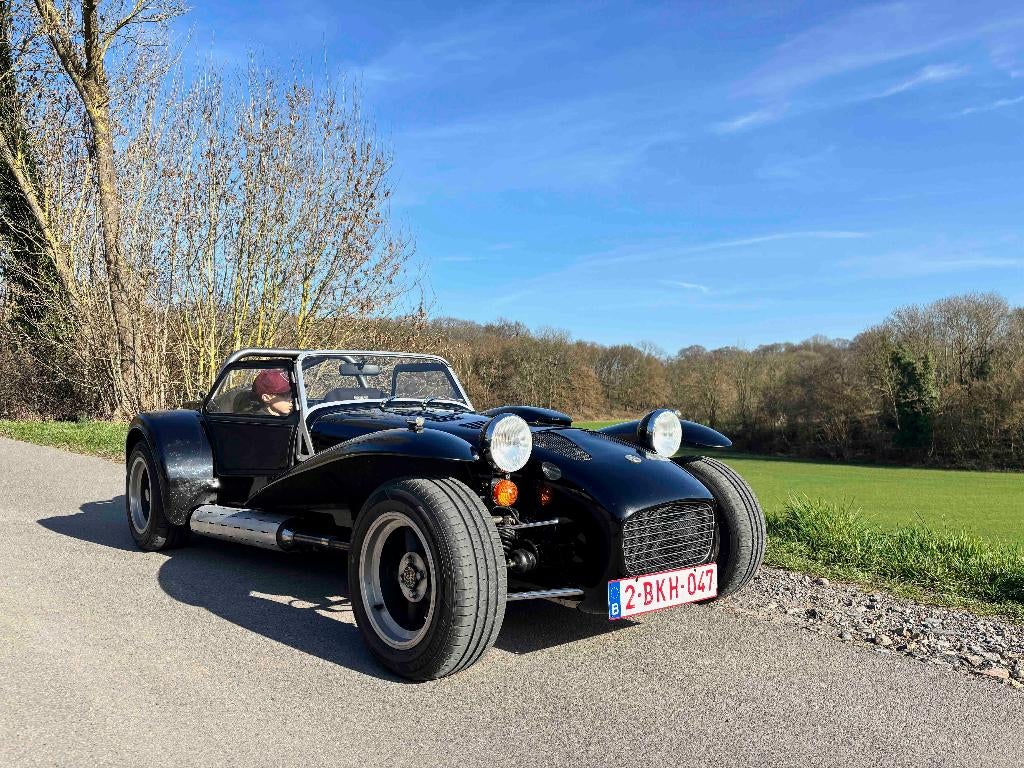 DONKERVOORT S8, Auto's, Donkervoort, Particulier, Benzine, Cabriolet, 2 deurs, Handgeschakeld, Zwart, Zwart, Stof, Dealer onderhouden