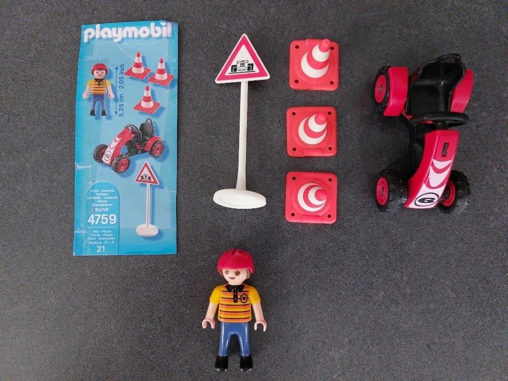 Playmobil Special Plus - Jongen met RaceKart, Complete set, Special plus, Ophalen of Verzenden, Zo goed als nieuw