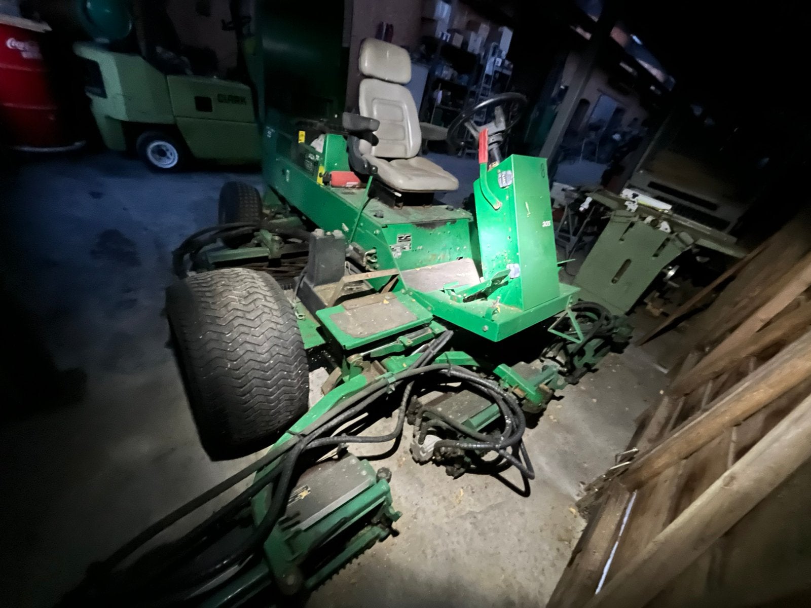Ransomes zitmaaier diesel fairway 305