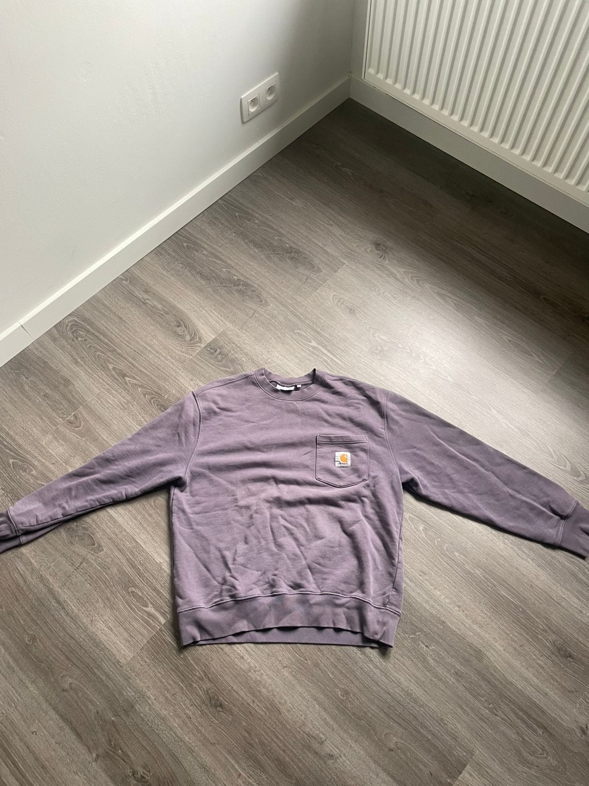 Carhartt pull maat L, Ophalen of Verzenden, Zo goed als nieuw, Maat 52/54 (L), Paars