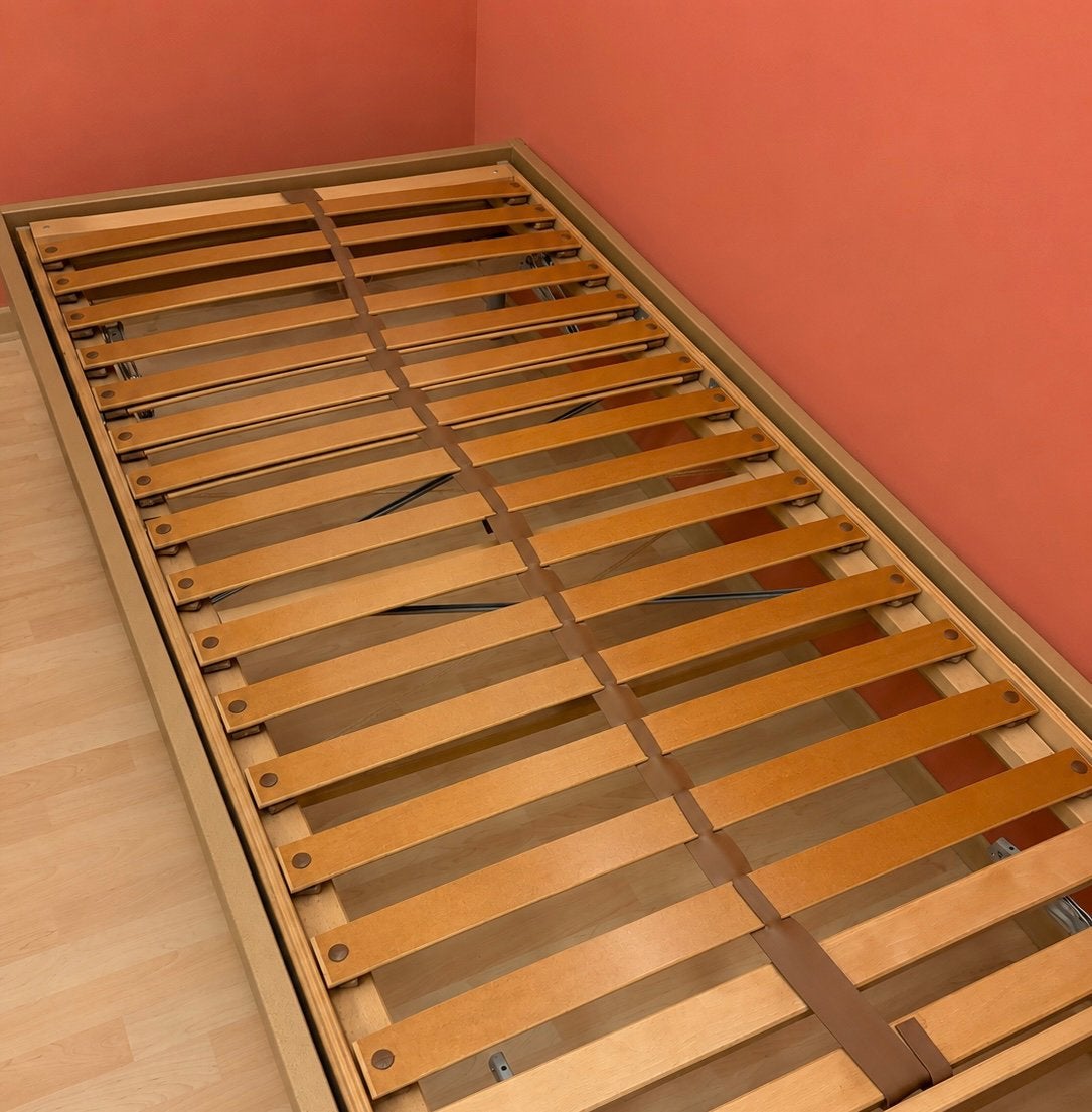 Perfecte Kotset: Verstelbaar Bed, Moonrise Lattenbodem, Enlèvement, Une personne, Comme neuf, 200 cm