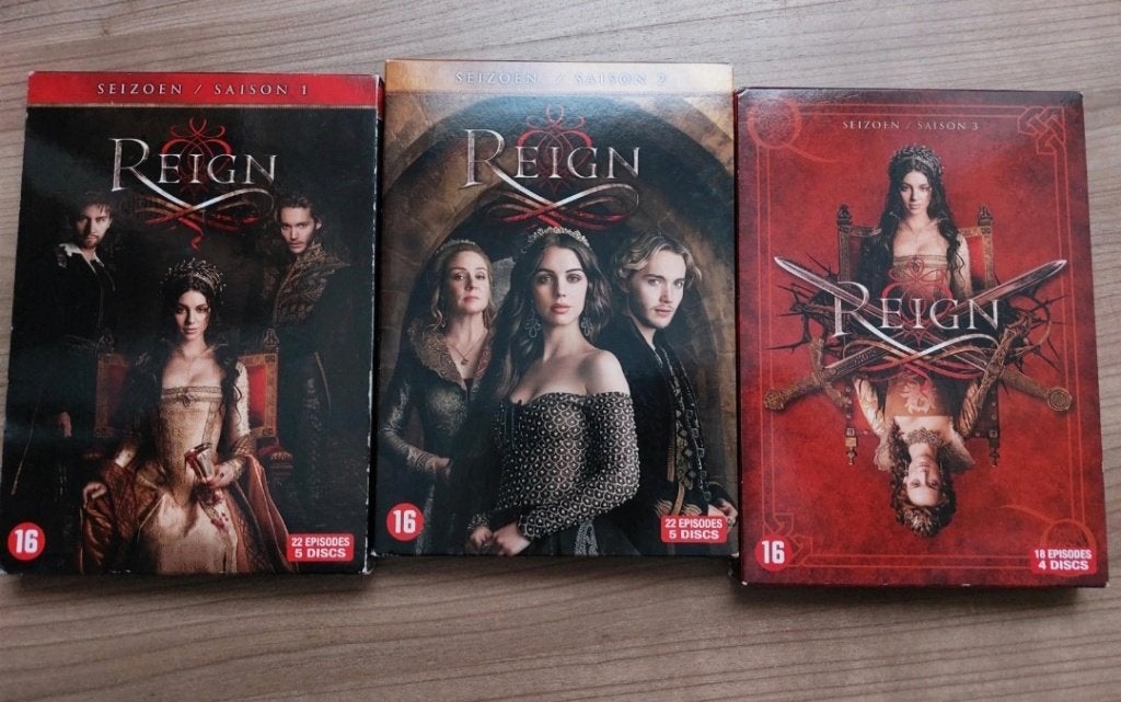 DVD Reign saison 1-3, Comme neuf, Autres genres, Envoi, Anglais