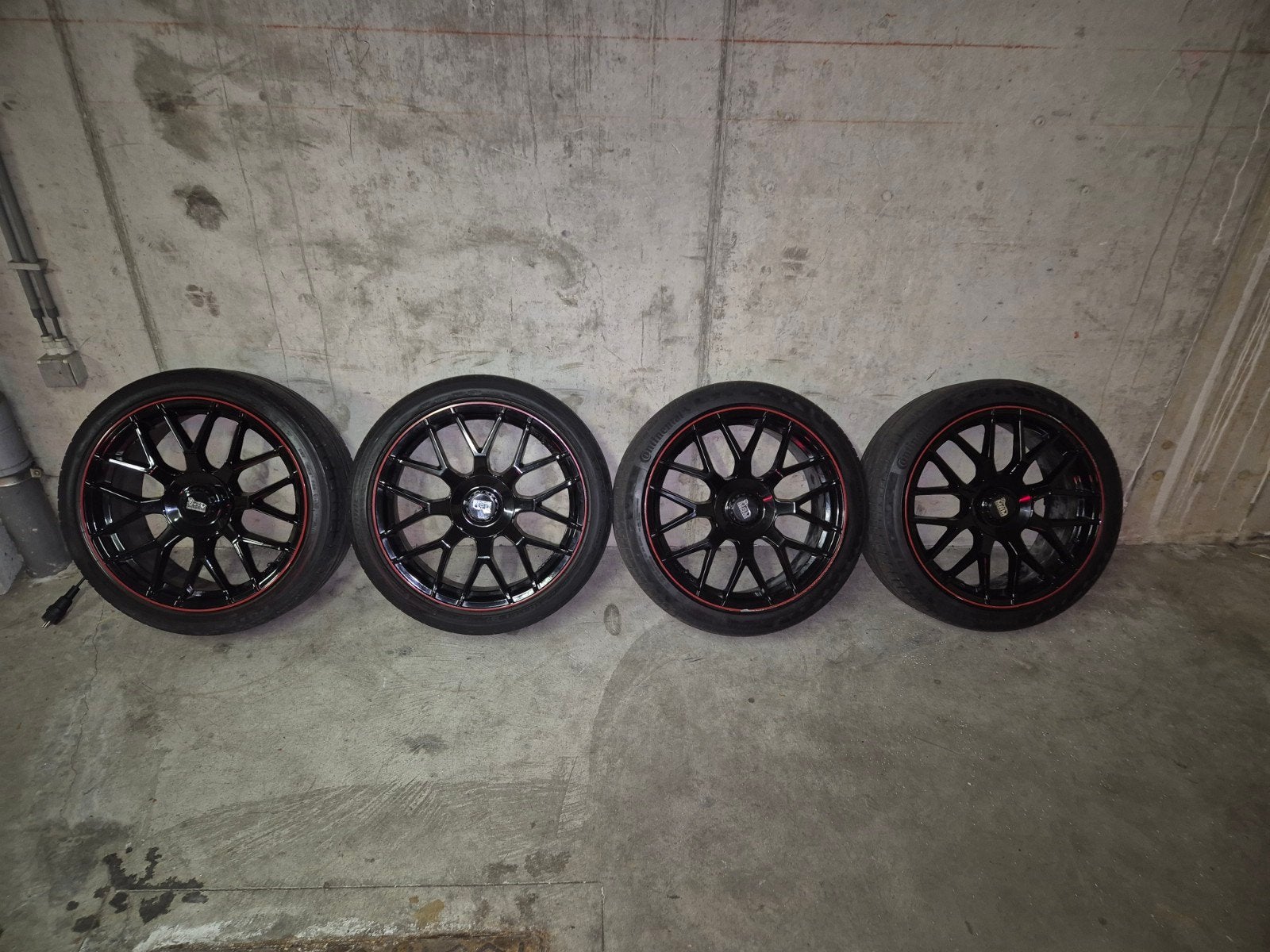 Jantes alu 18 pouce - vw skoda seat audi mercedes, Autos : Pièces & Accessoires, Enlèvement, Pneu(s)