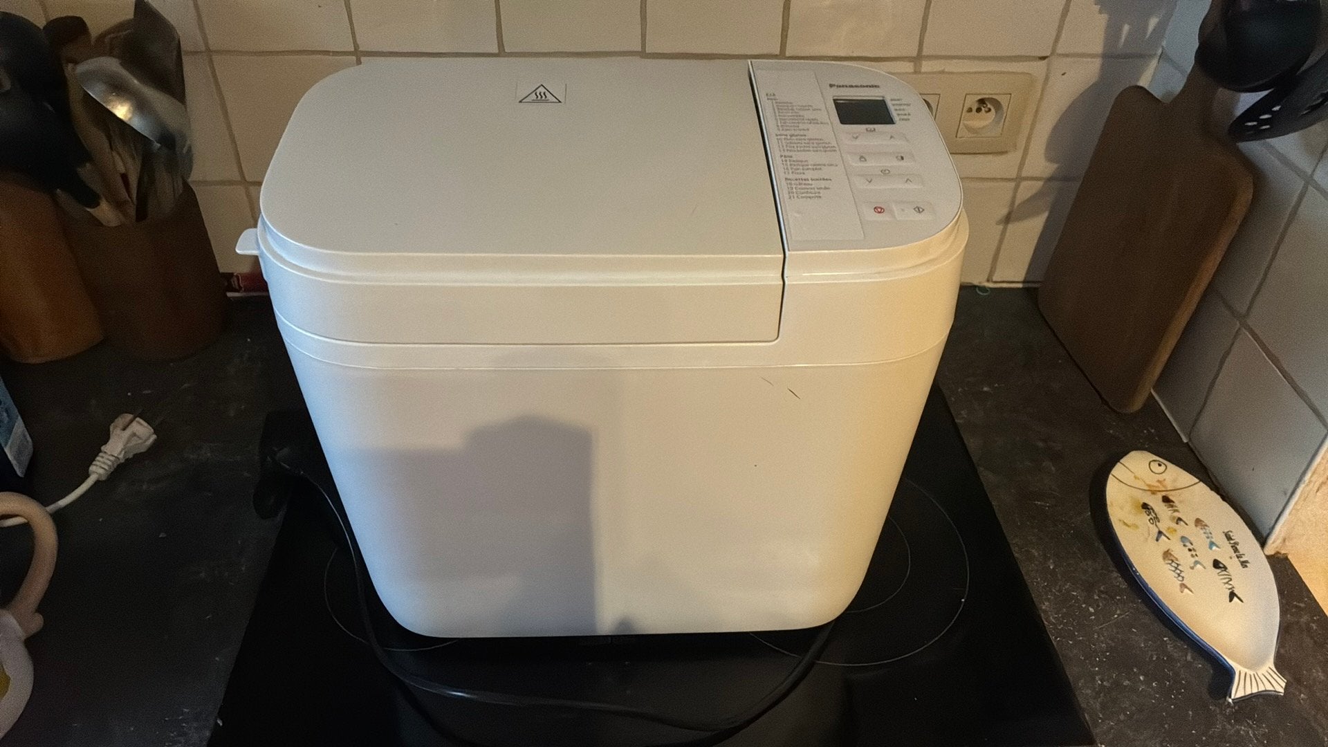 Panasonic SD-B2510 broodbakmachine, Met timer, Meer dan 10 programma's, 800 tot 1200 gram deeg, Ophalen of Verzenden
