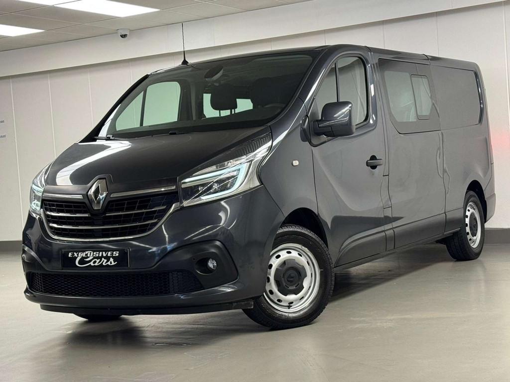 Renault Trafic 2.0DCI 145CV LONG CHASSIS DOUBLE CABINE 6 PLA, Autos, Achat, Entreprise, Noir, 5 portes