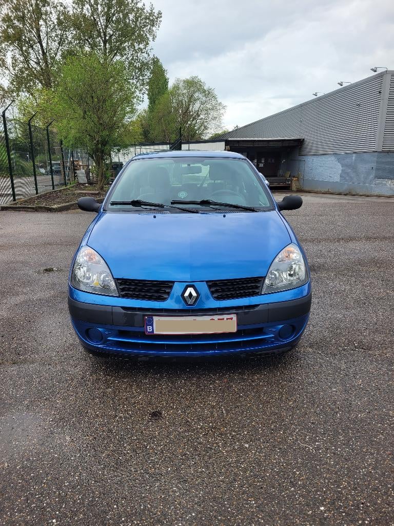 renault clio, Auto's, Stof, Beige, Blauw, 1180 kg