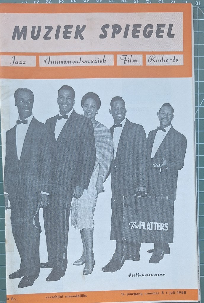 Muziek Spiegel - juli 1958, Livres, Musique, Enlèvement ou Envoi, Comme neuf, Autres sujets/thèmes