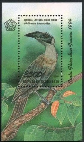 INDONESIË 1994 Vogel Blokje, Michel: B-98, Postfris., Verzenden, Postfris, Dier of Natuur