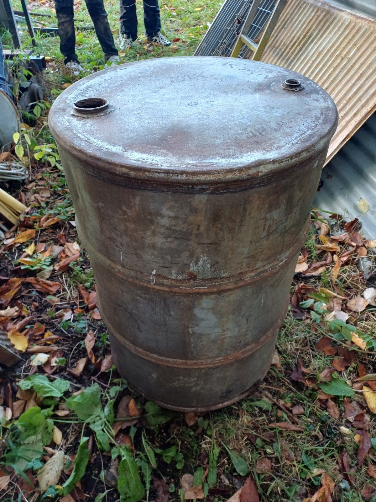 Tonneau 200 litres en Inox, Enlèvement