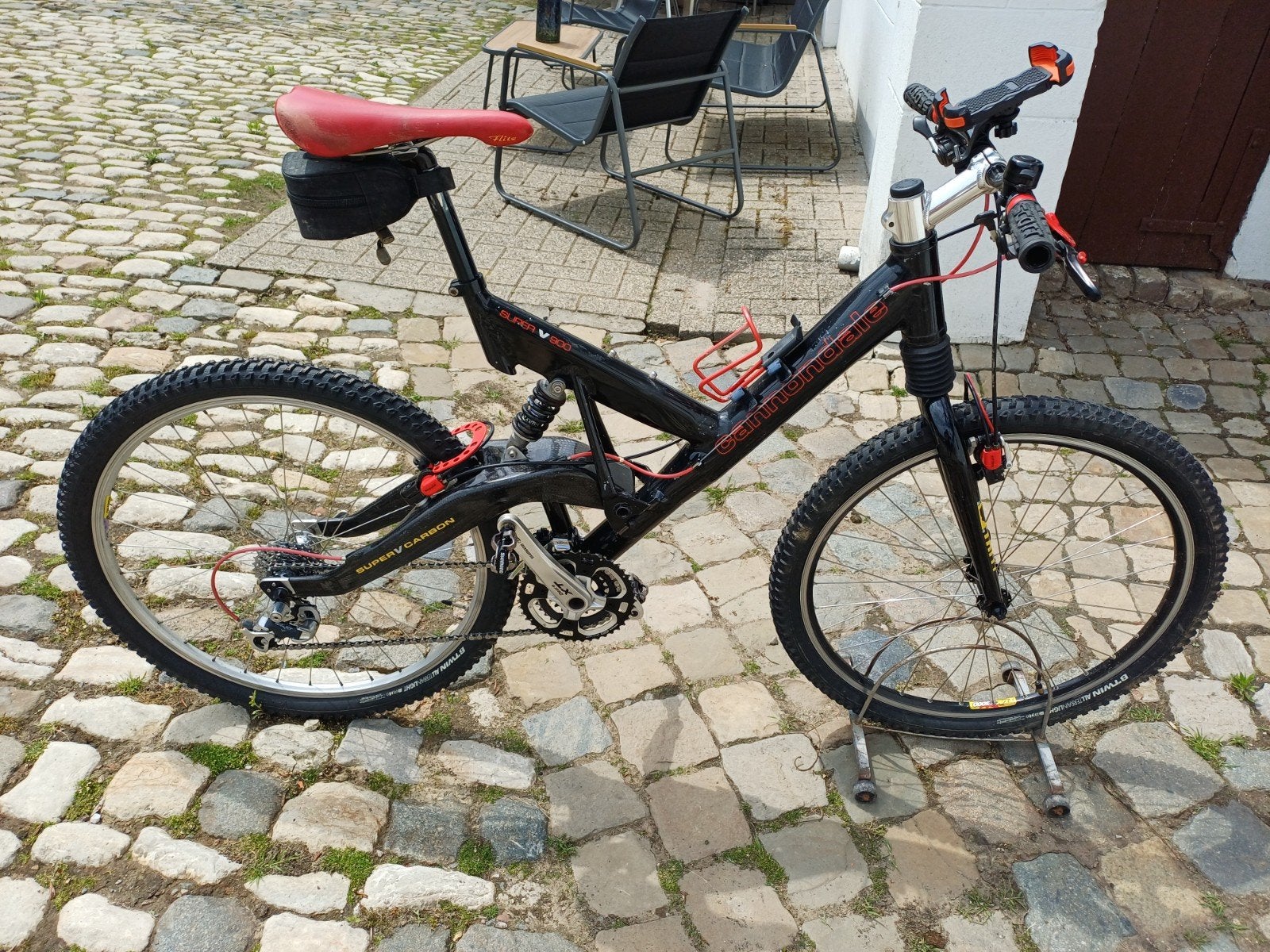 Vélos vtt canondale, Enlèvement
