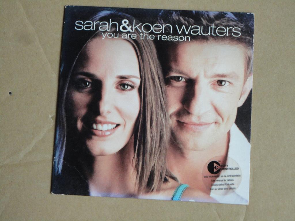CD SARAH & KOEN WAUTERS – You Are The Reason, CD & DVD, CD | Pop, Enlèvement ou Envoi