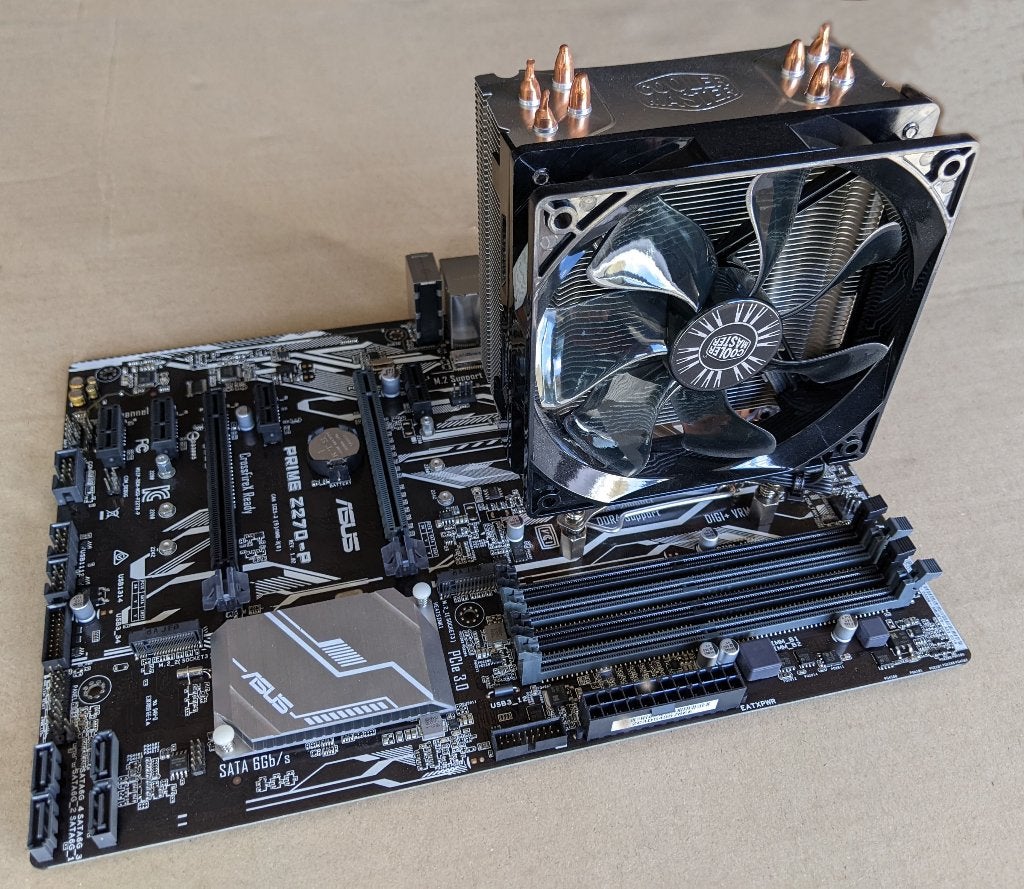 Intel Core i7-7700K + Asus Z270P + Evo 212 Cooler, Computers en Software, Ophalen, LGA 1151, 4-core, Core i7-7700K