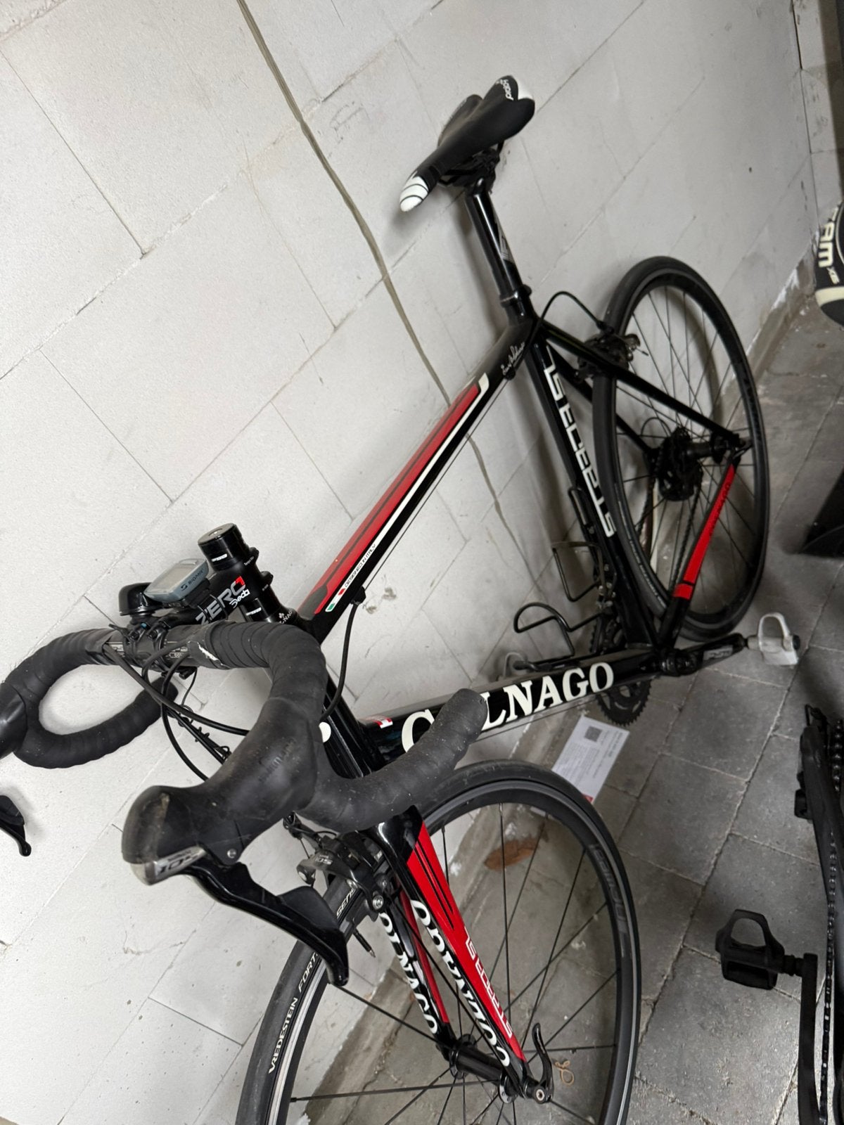 Colnago koersfiets, Fietsen en Brommers, 28 inch, Gebruikt, 10 tot 15 versnellingen, Aluminium
