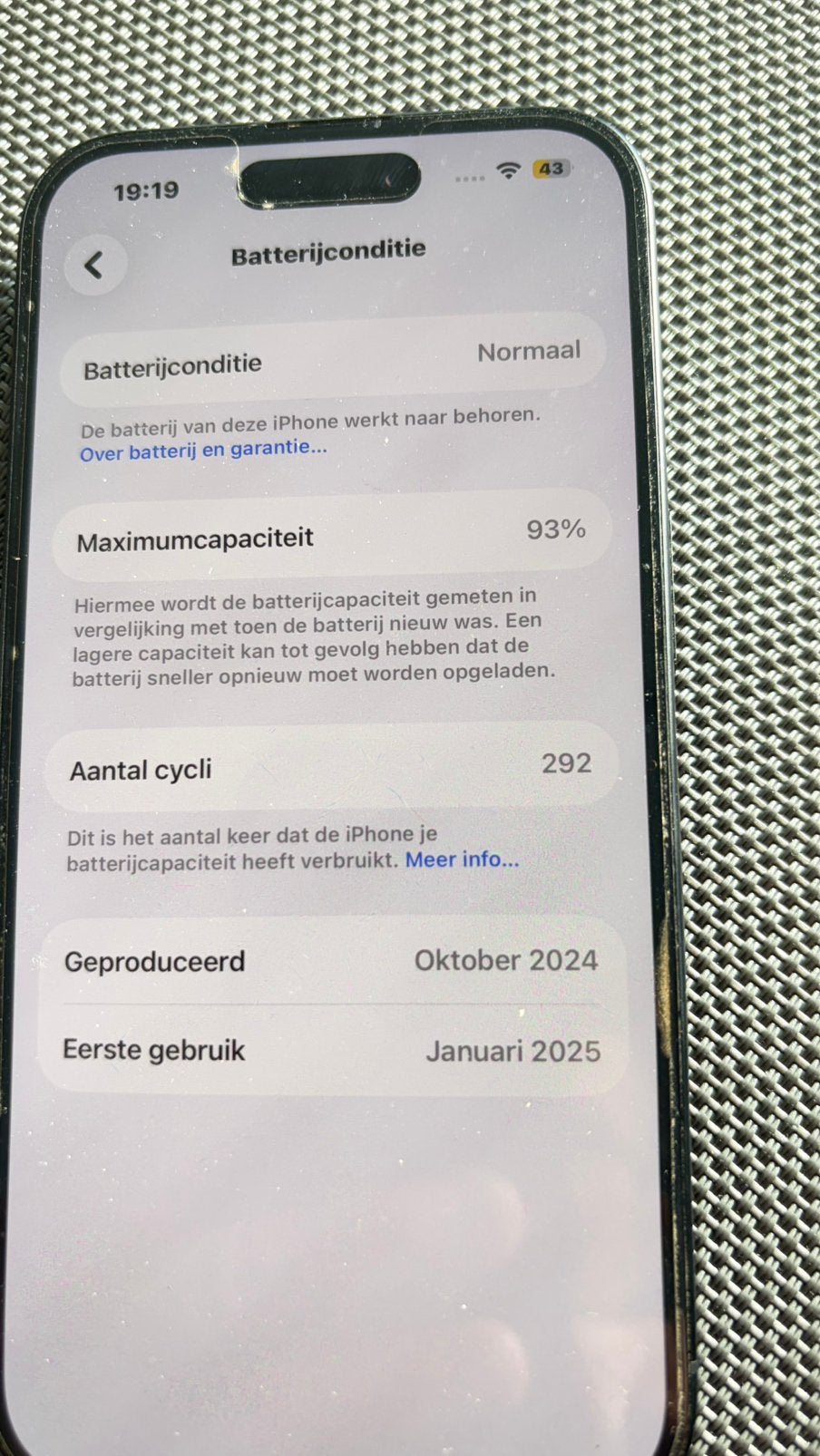 Iphone 16, Telecommunicatie, Mobiele telefoons | Apple iPhone, Ophalen, Zo goed als nieuw, 256 GB, IPhone 16