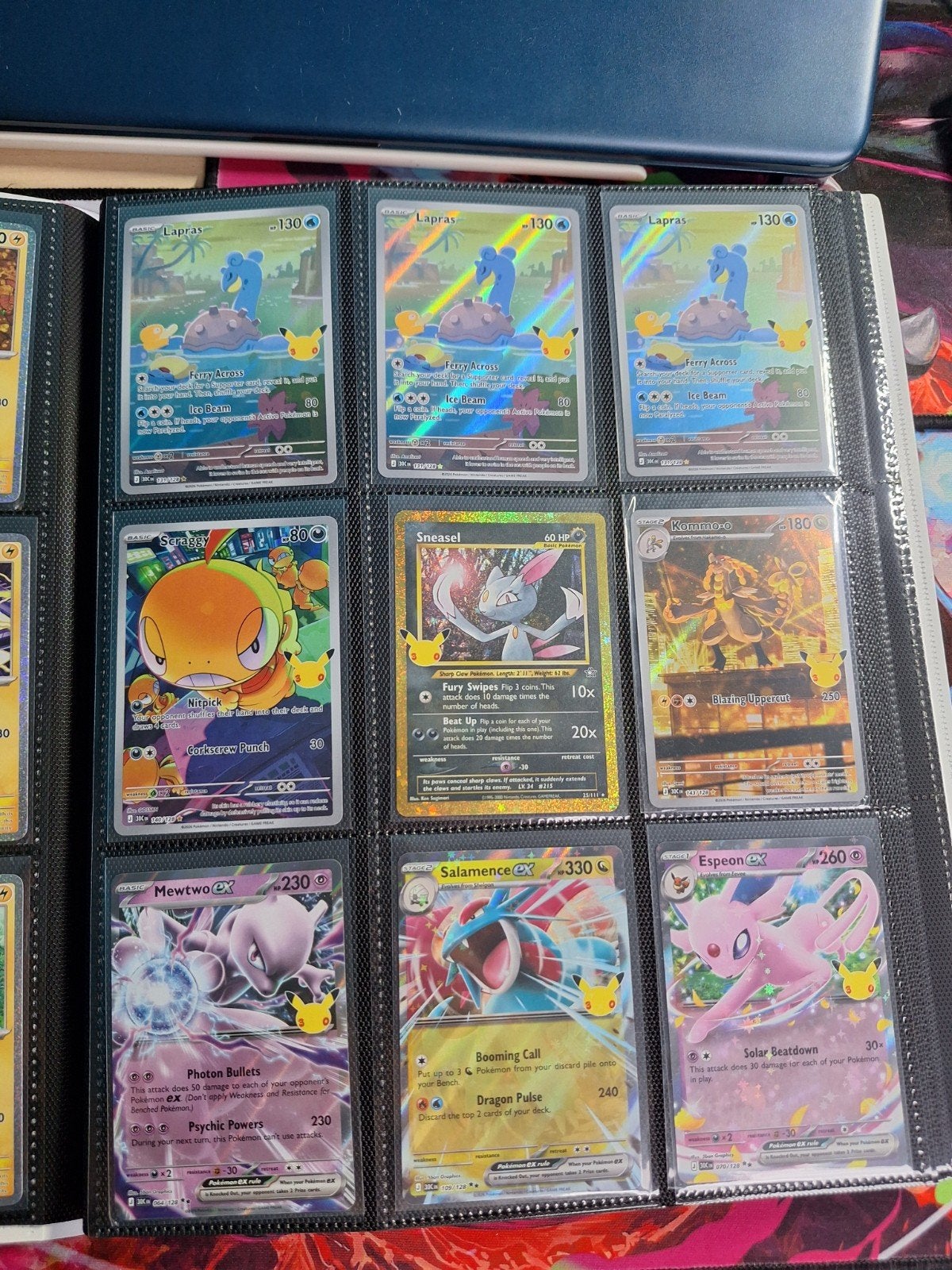 30th anniversary hits en oude vintage holo's, Ophalen of Verzenden, Zo goed als nieuw, Meerdere kaarten, Foil